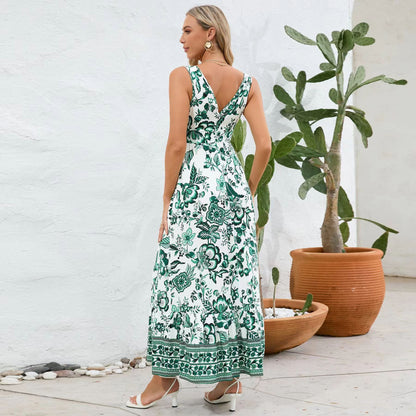 Robe femme fluide à imprimé floral