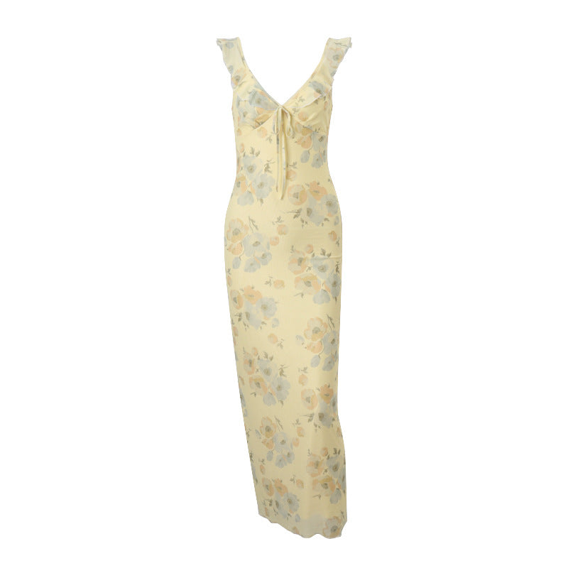 Robe Femme Fines Bretelles Satinée