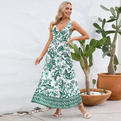 Robe femme fluide à imprimé floral